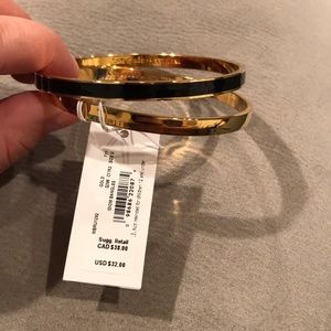 Kate Spade Idiom Bangles, “Heart of Gold” and “Draw the Line”